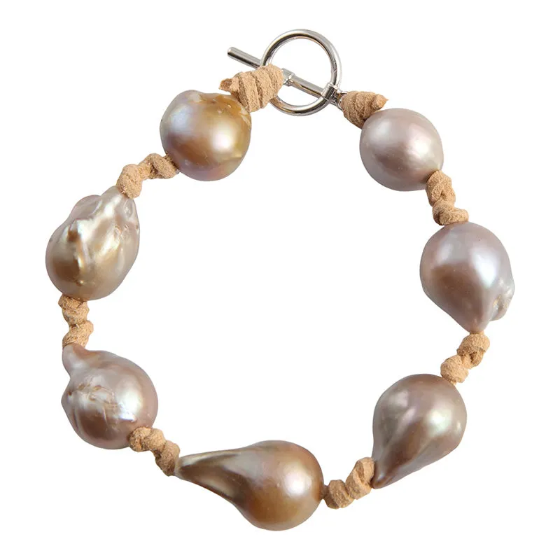 613-09-22 | KNOTTY BRACELET (MULTI ON TAN)