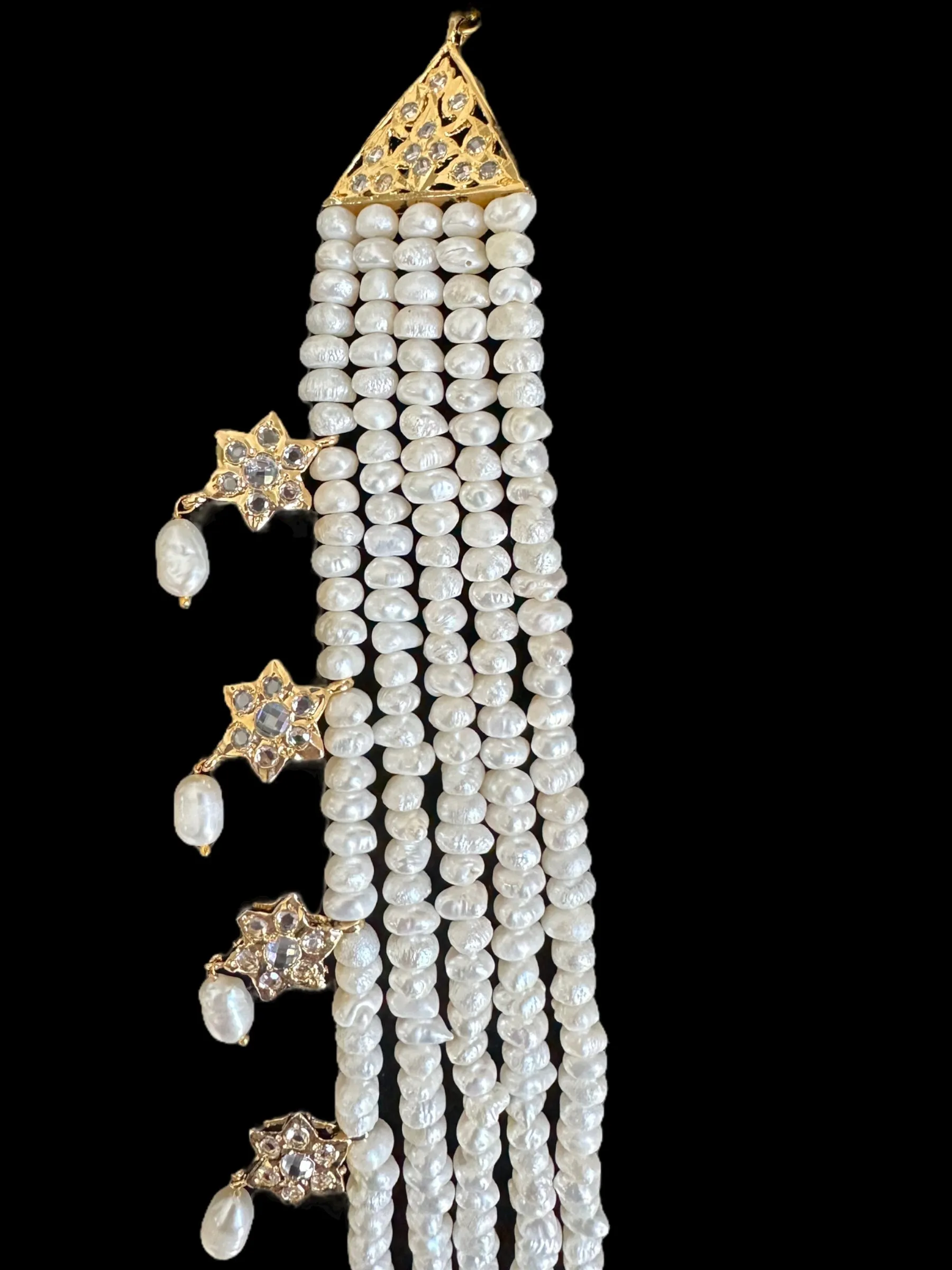 Anamra fresh water pearls bridal set (SHIPS IN 4 WEEKS  )