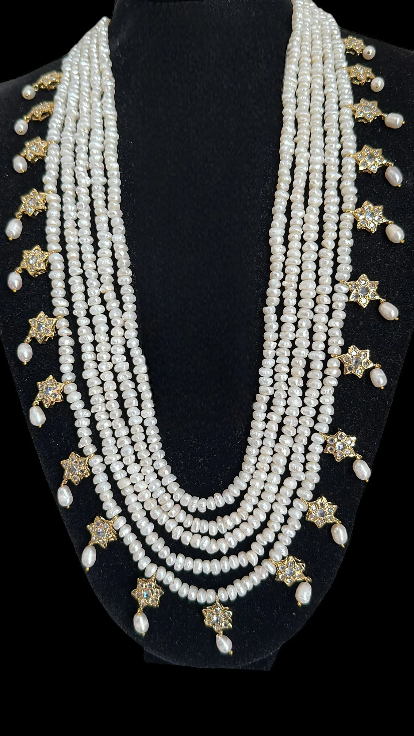 Anamra fresh water pearls bridal set (SHIPS IN 4 WEEKS  )