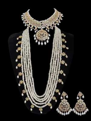 Anamra fresh water pearls bridal set (SHIPS IN 4 WEEKS  )