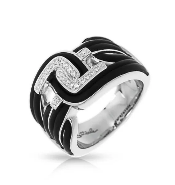 Belle Etoile Nexus Ring Classic Fine Solid Sterling Silver