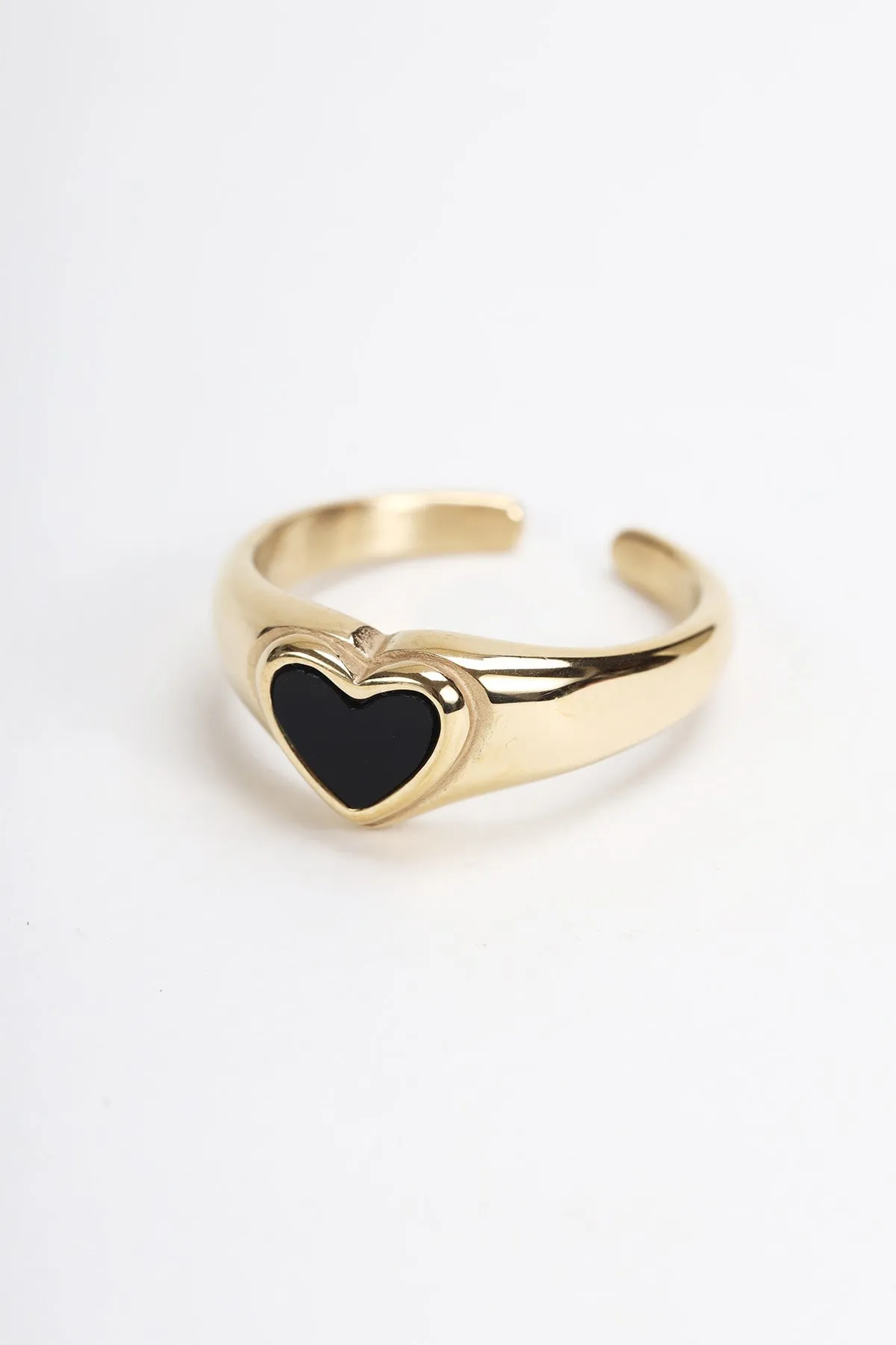 Black Heart Ring