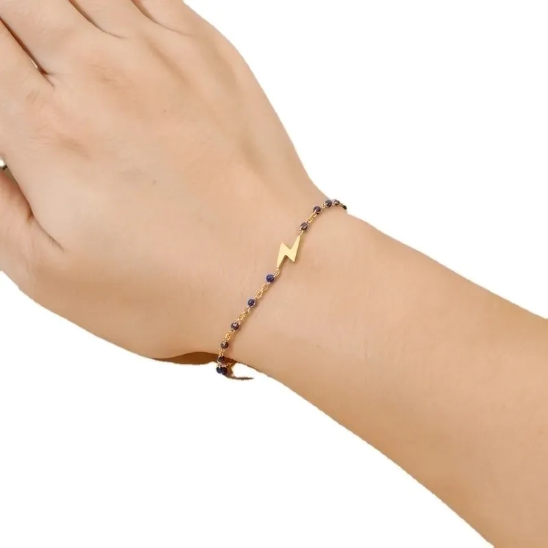 Bohemian Lightning Stainless Steel Plating Gold Plated Bracelets