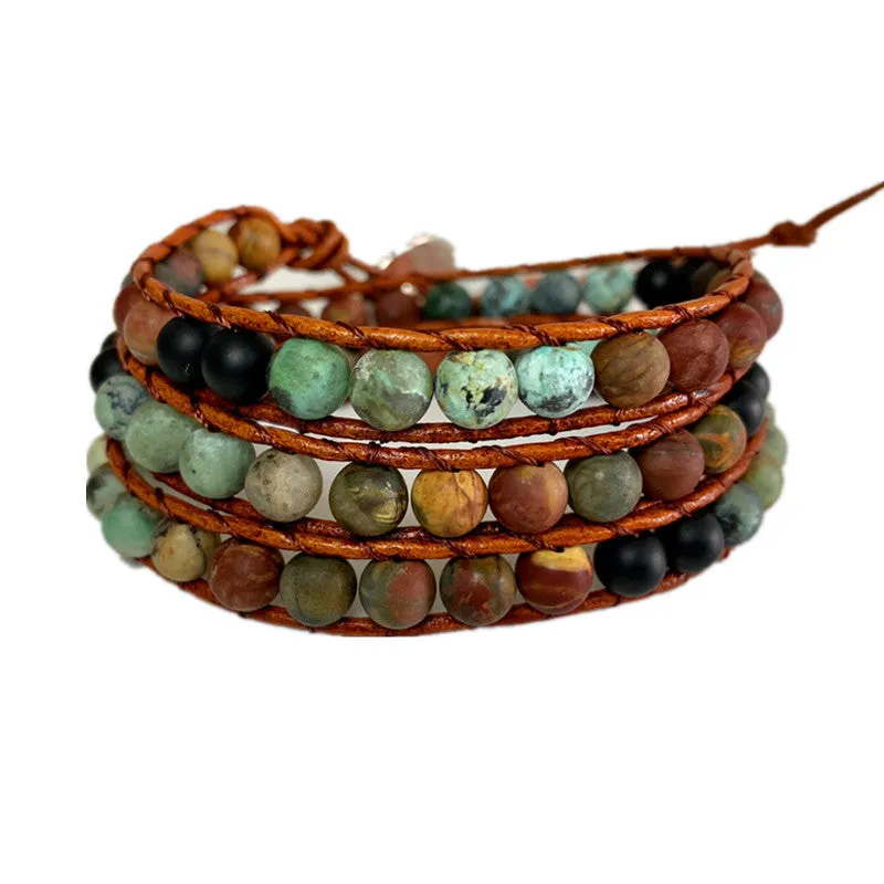 Bohemian natural woven bracelet