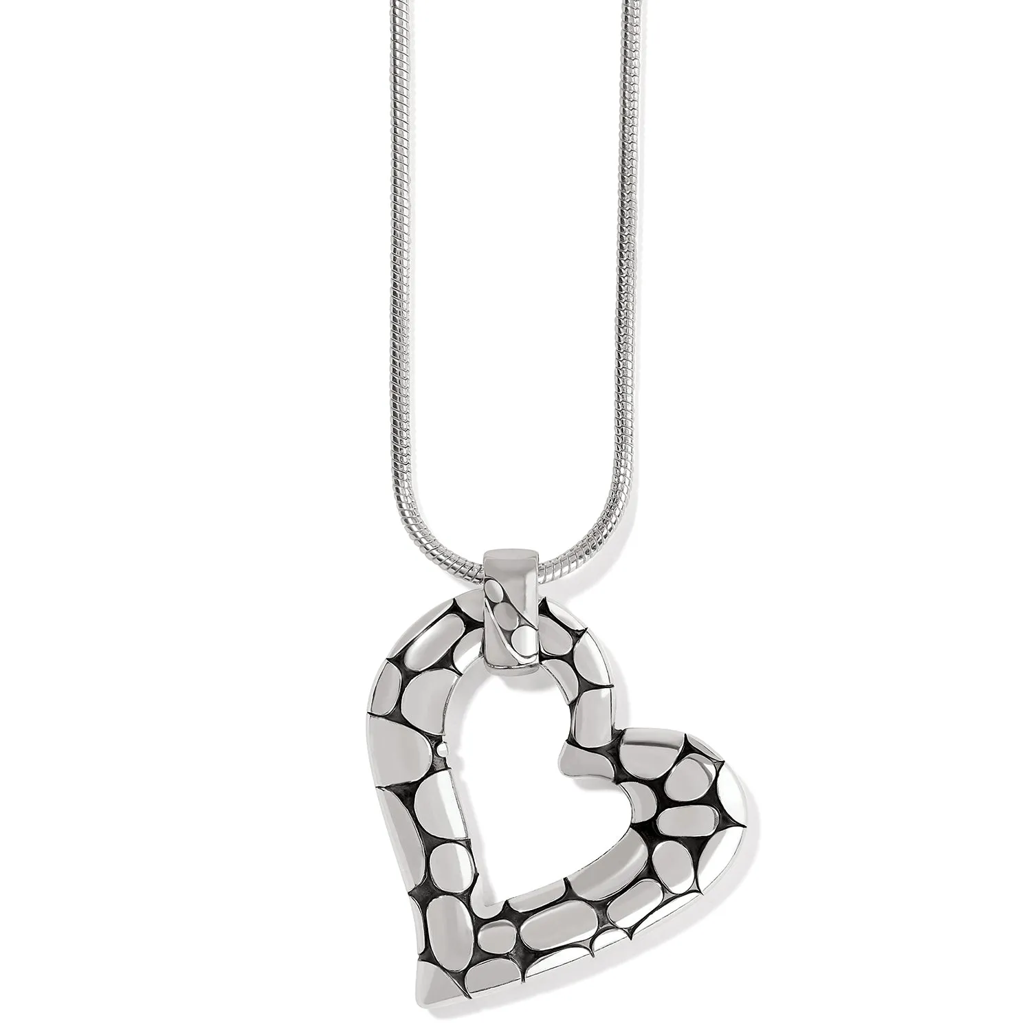 Brighton Pebble Heart Necklace