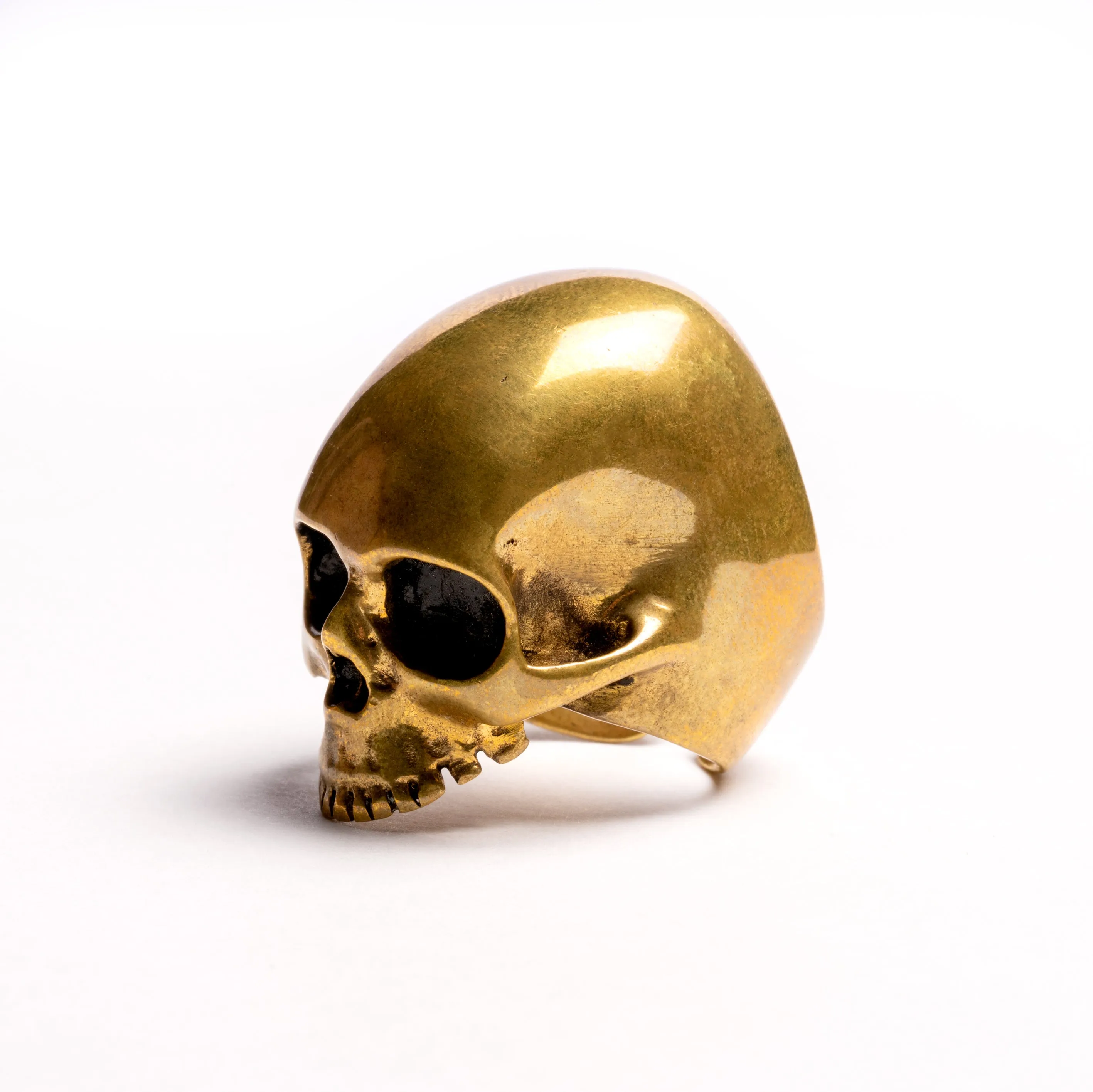 Bronze Skull Ring