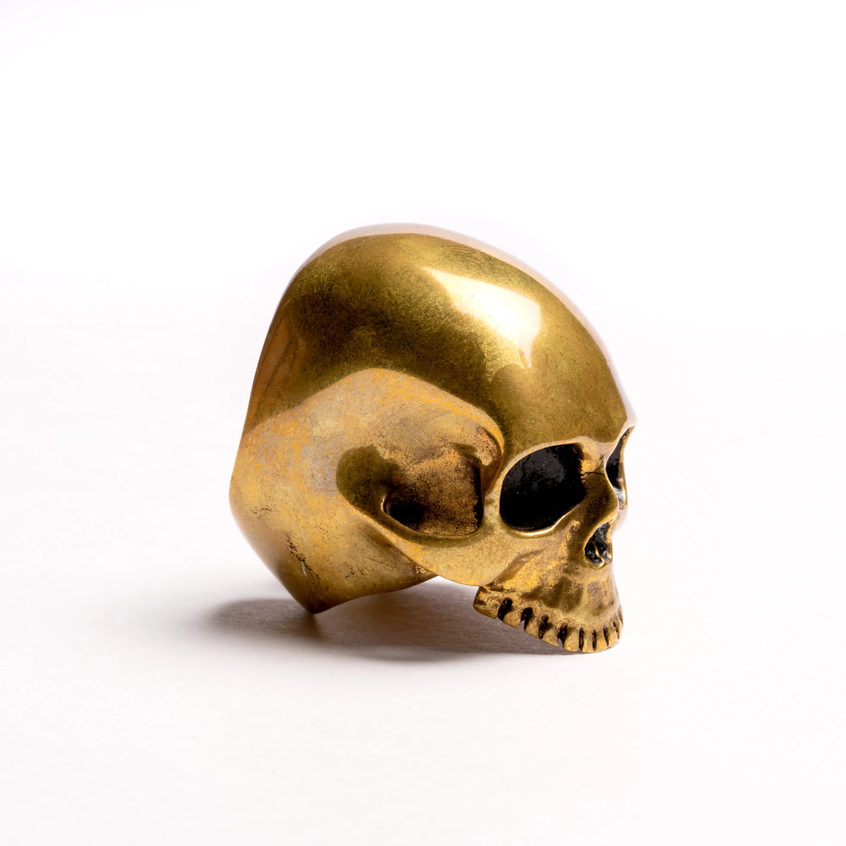 Bronze Skull Ring