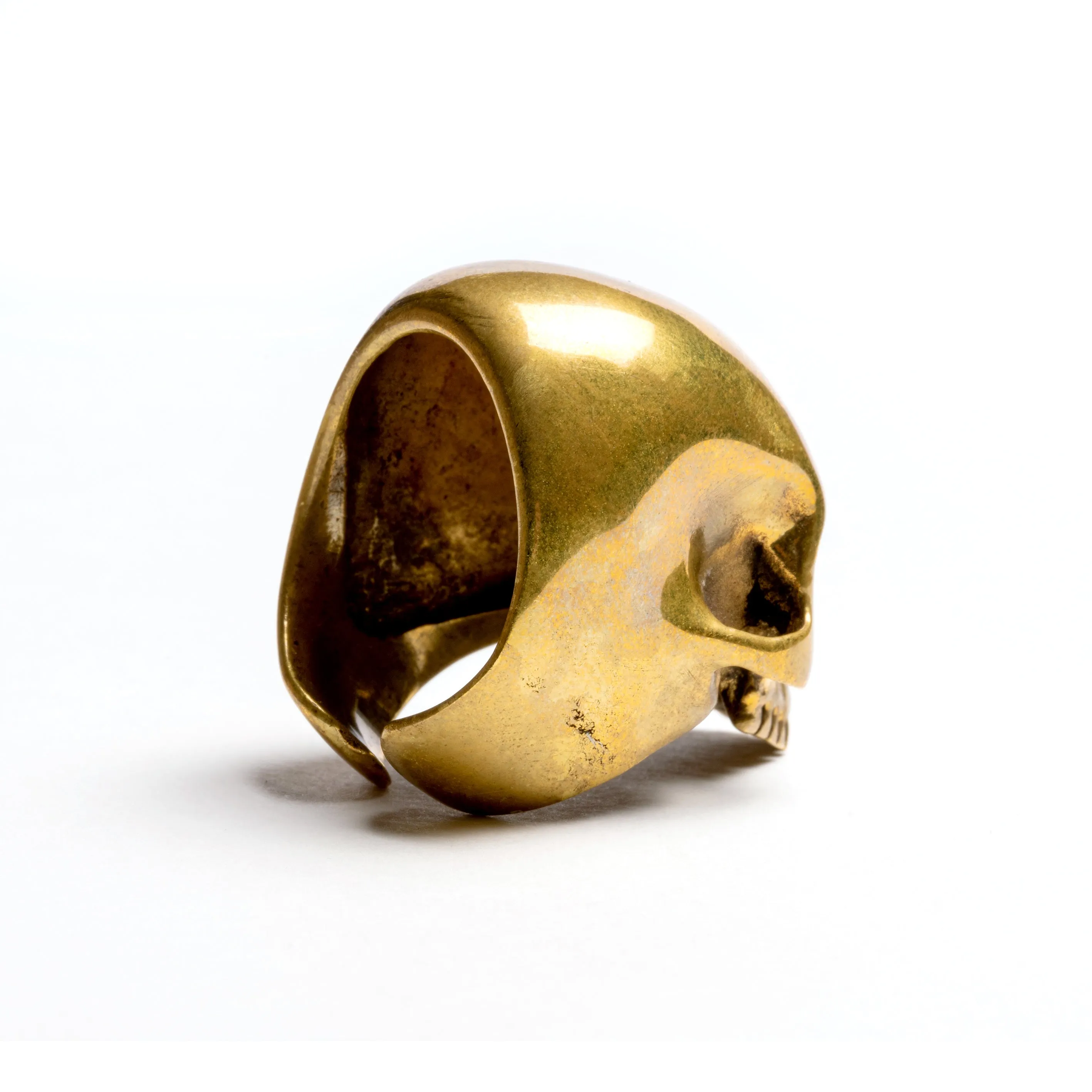 Bronze Skull Ring