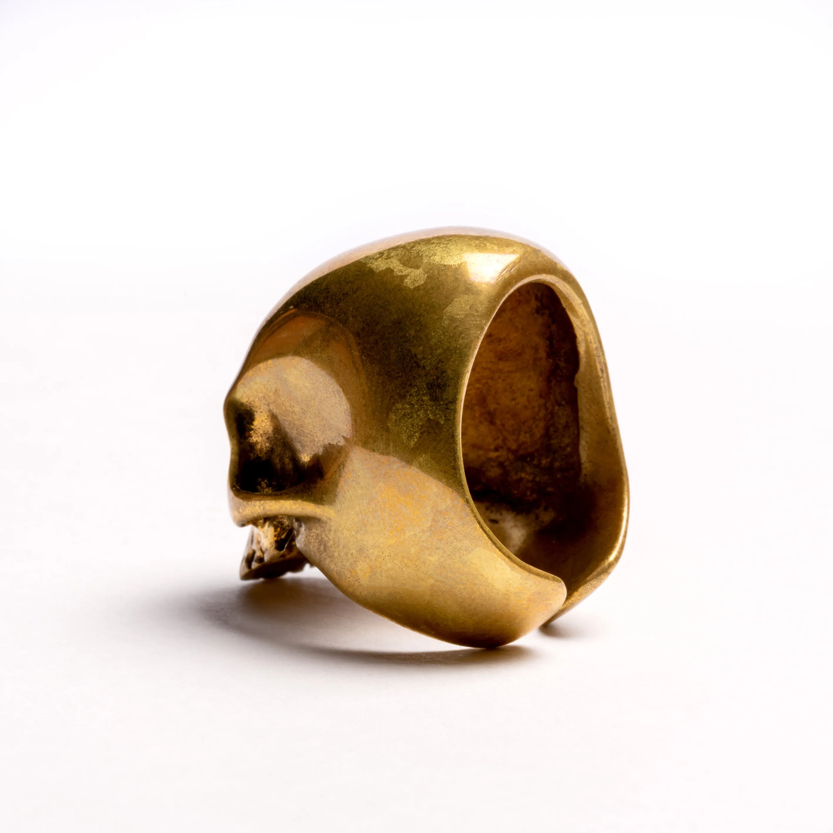 Bronze Skull Ring