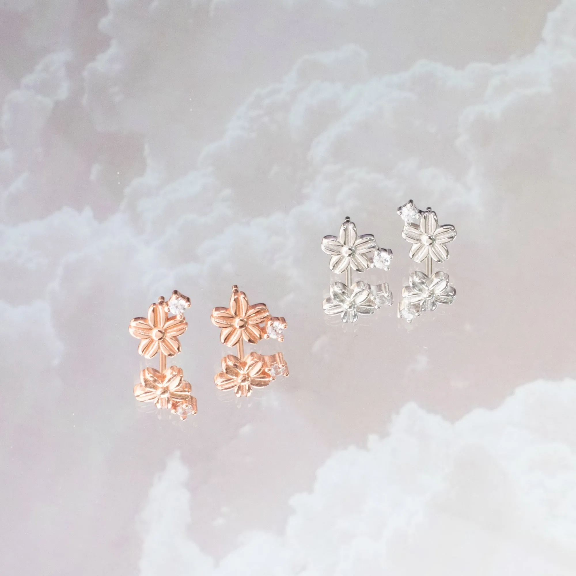 Calanthe Cubic Studs