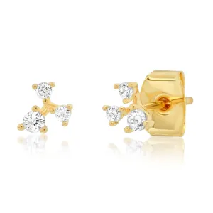 Cluster Cz Studs