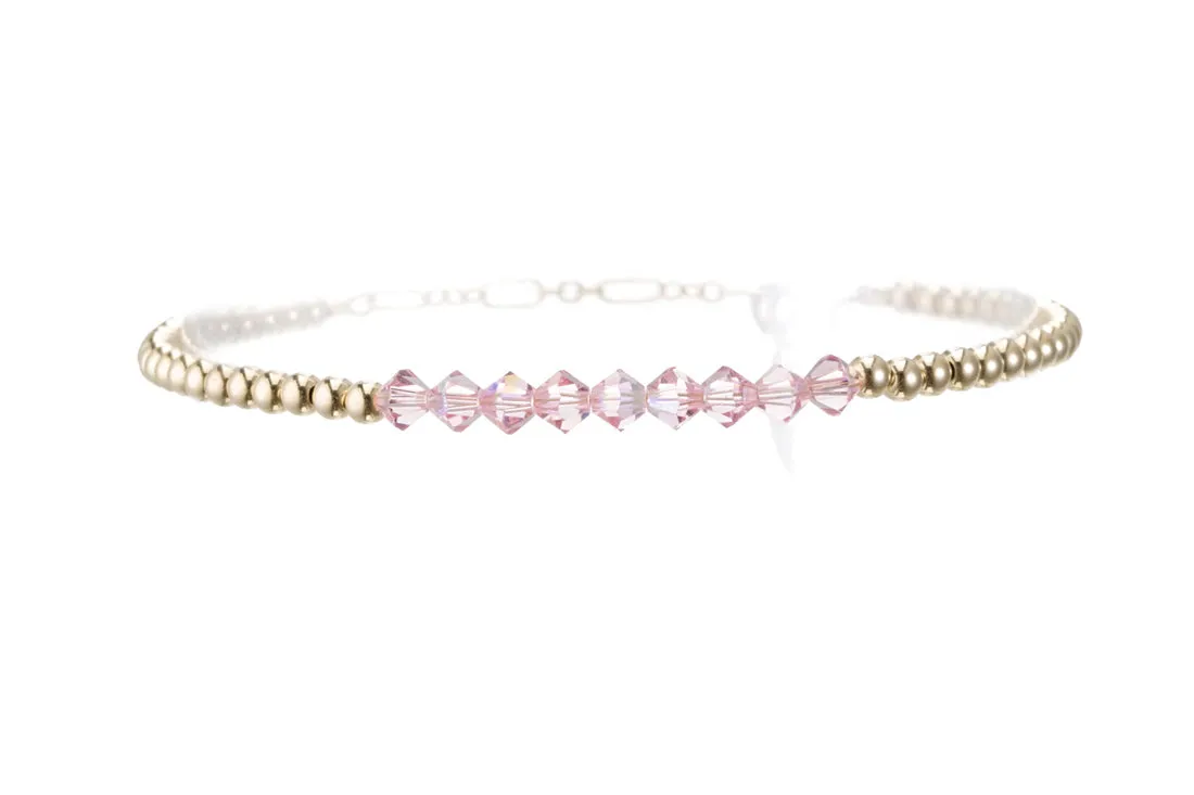 CRYSTAL BAR BRACELET