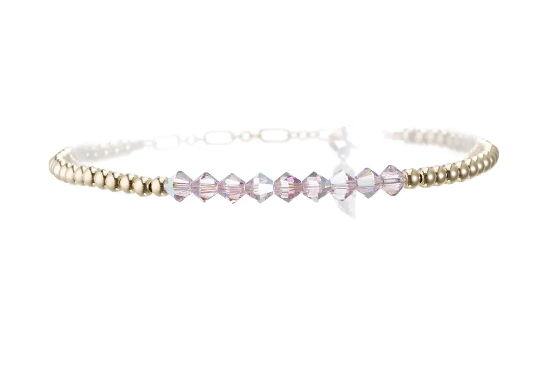 CRYSTAL BAR BRACELET