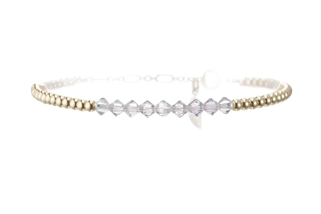 CRYSTAL BAR BRACELET