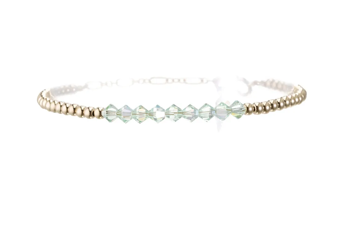 CRYSTAL BAR BRACELET