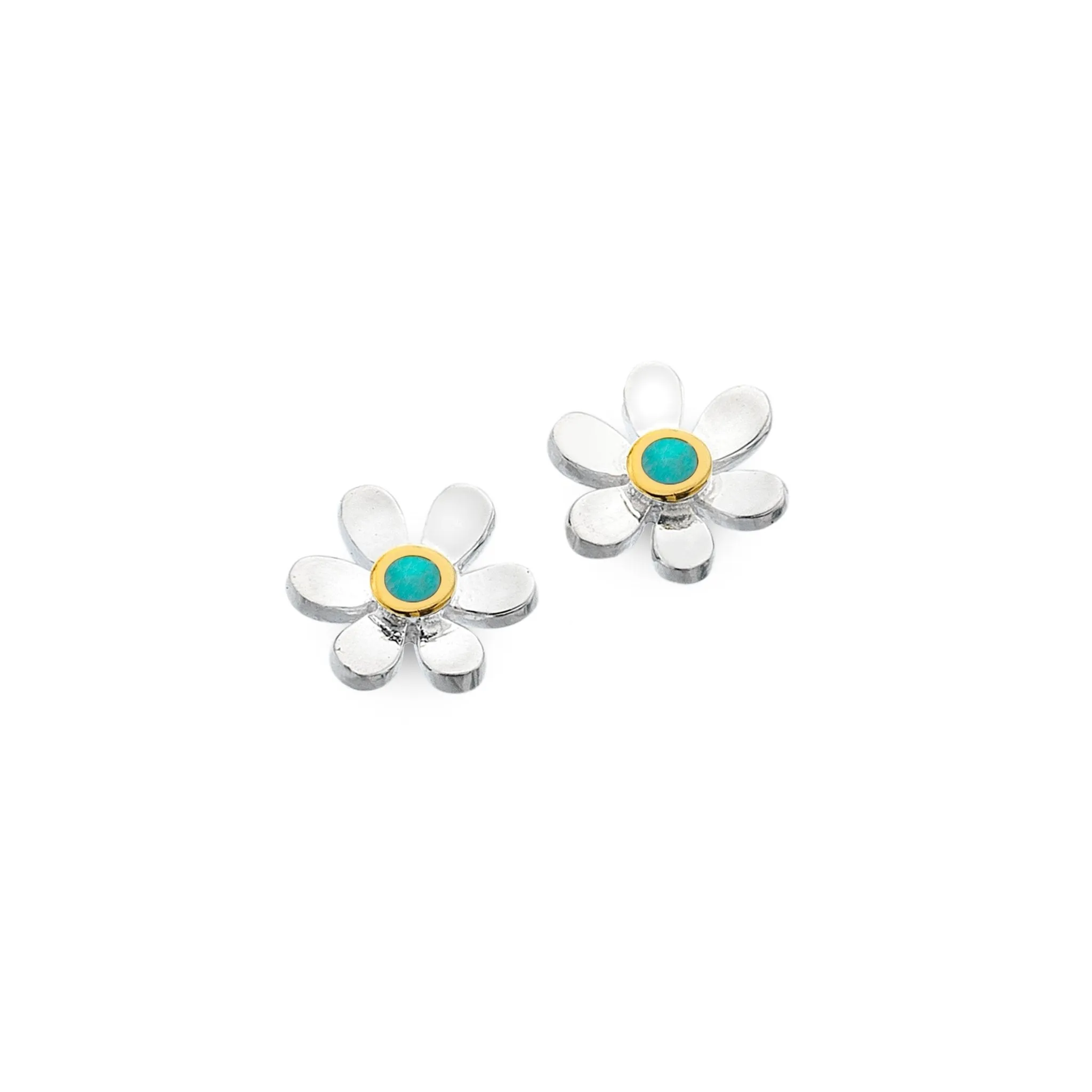 December Birthstone Daisy Studs