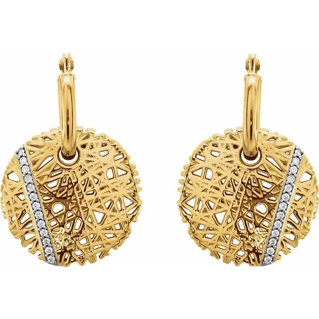 Diamond Nest Earrings