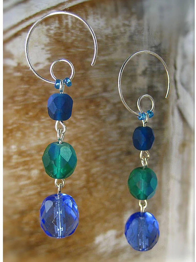 Earrings - Bohemian Rhapsody Collection - Pool