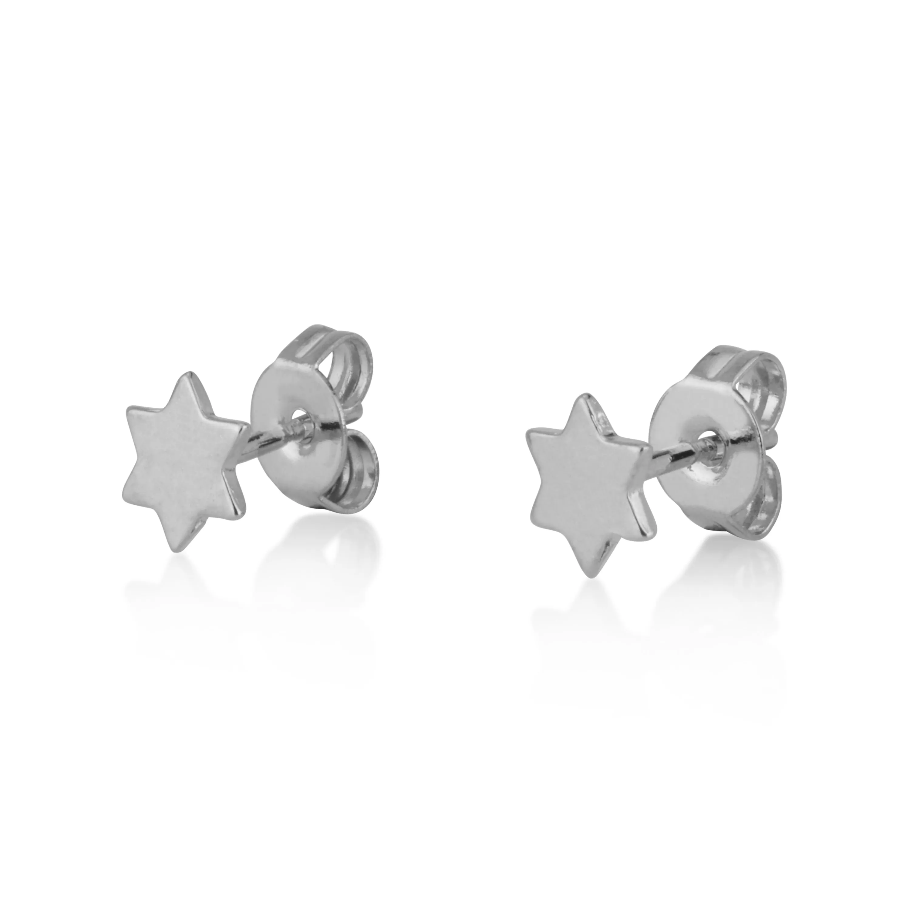 Full Star Of David Stud Earrings