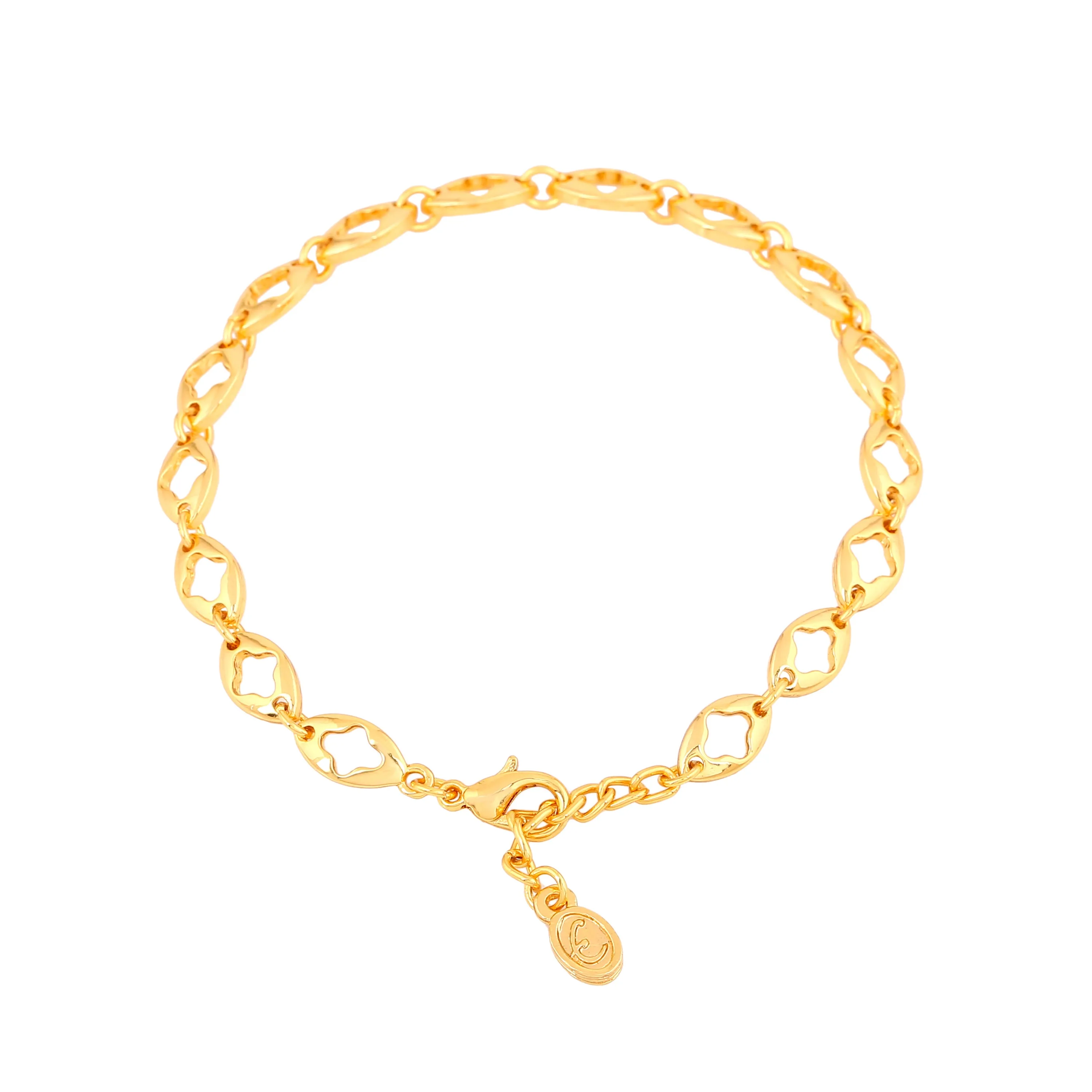 Gold Plated Womens Bracelet