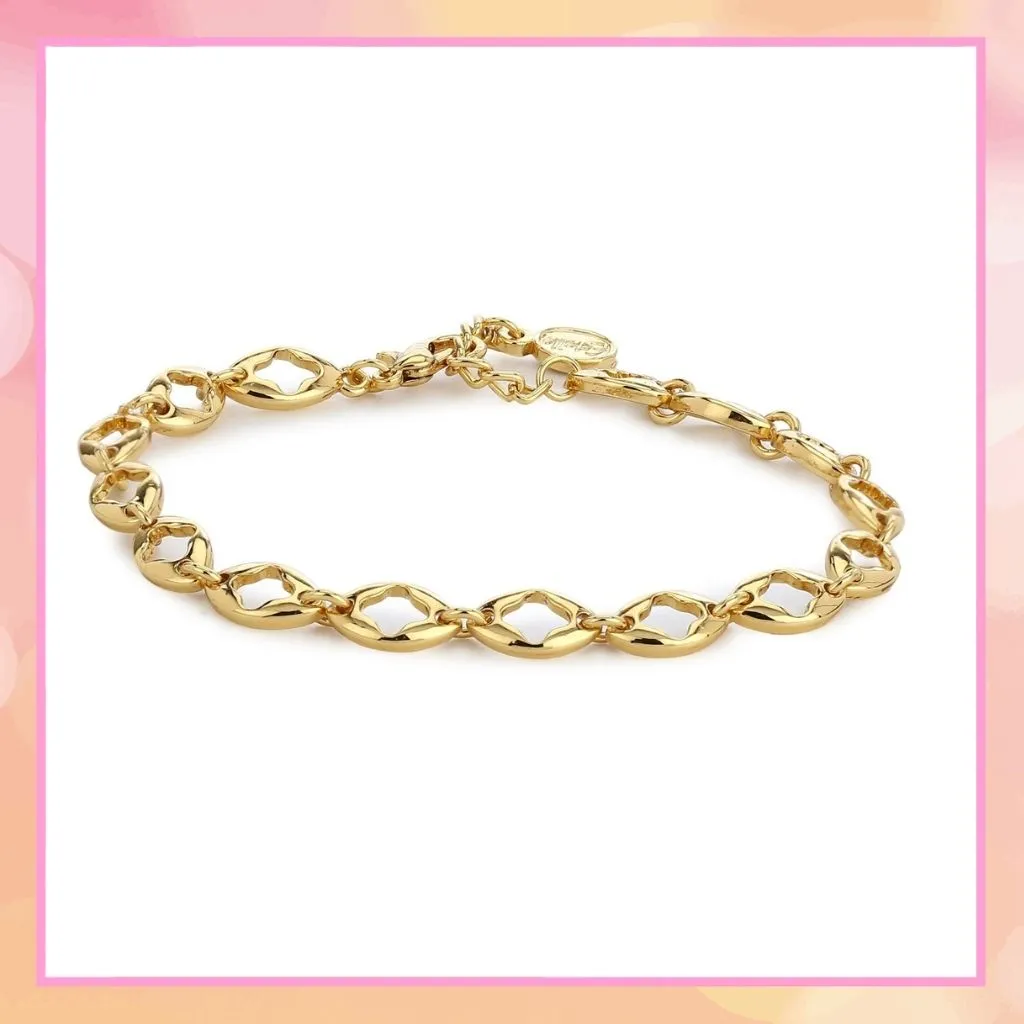 Gold Plated Womens Bracelet