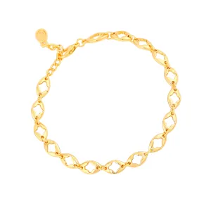 Gold Plated Womens Bracelet