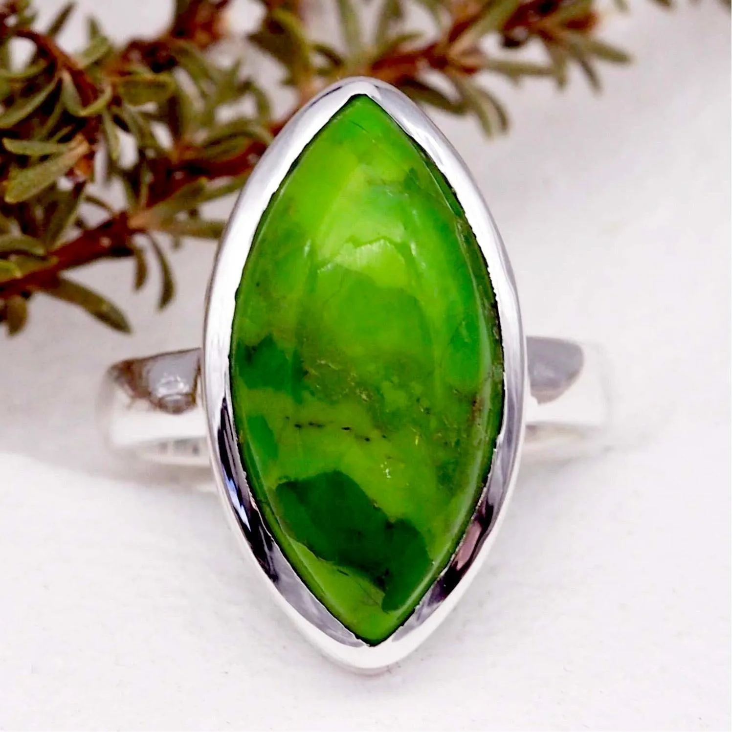 Green Turquoise Ring