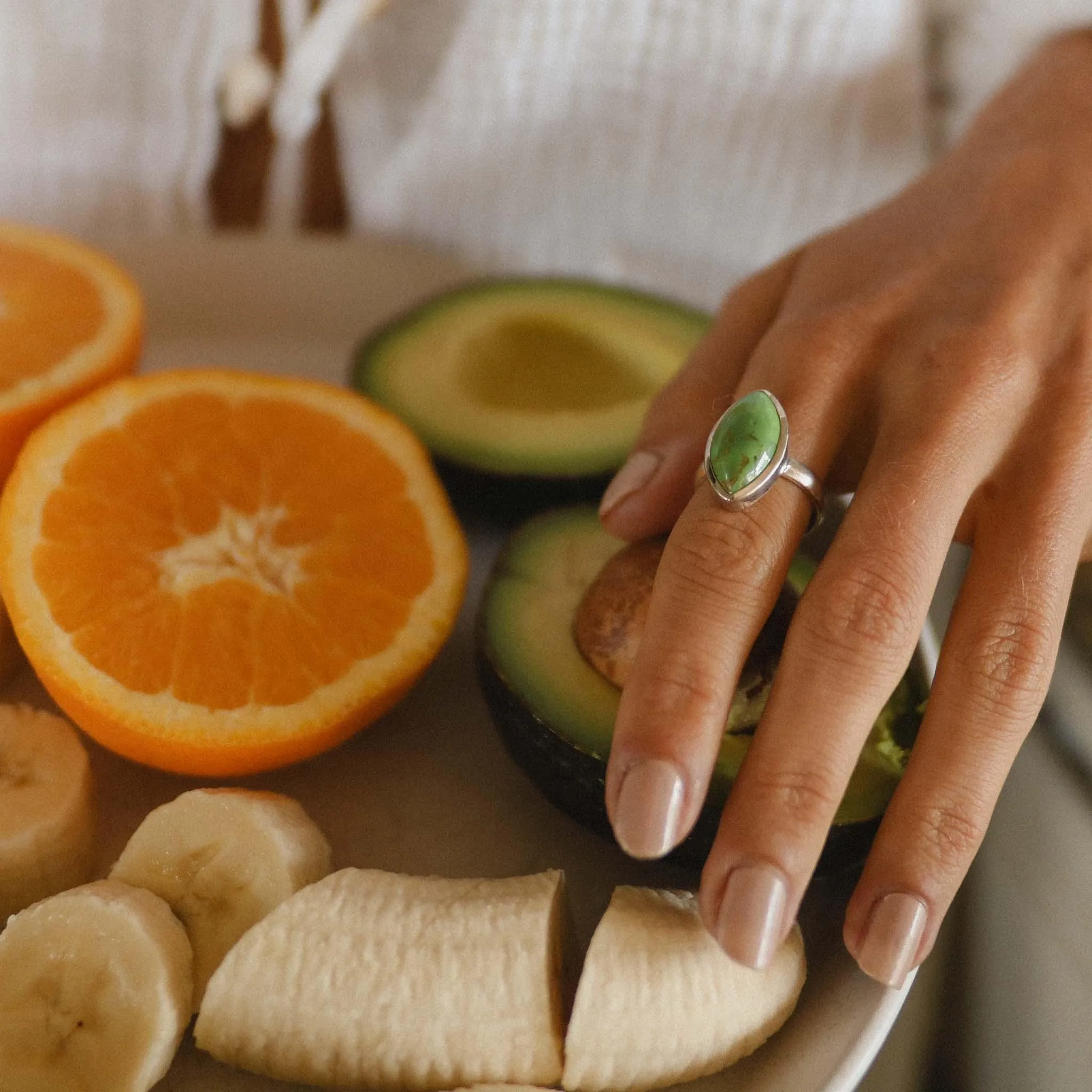 Green Turquoise Ring