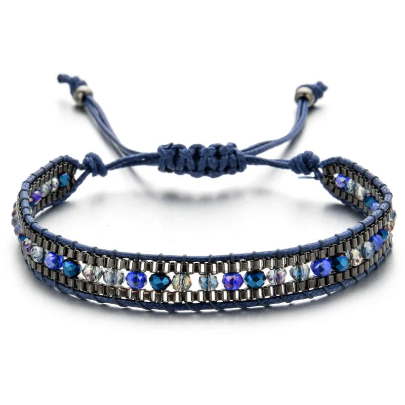 Hand-woven bracelet