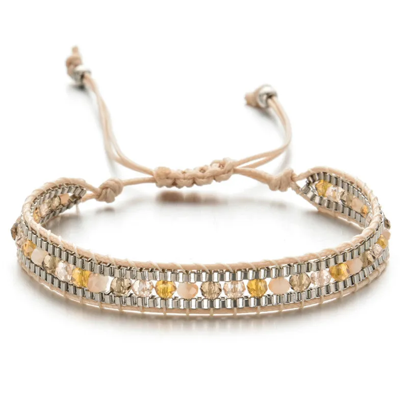 Hand-woven bracelet