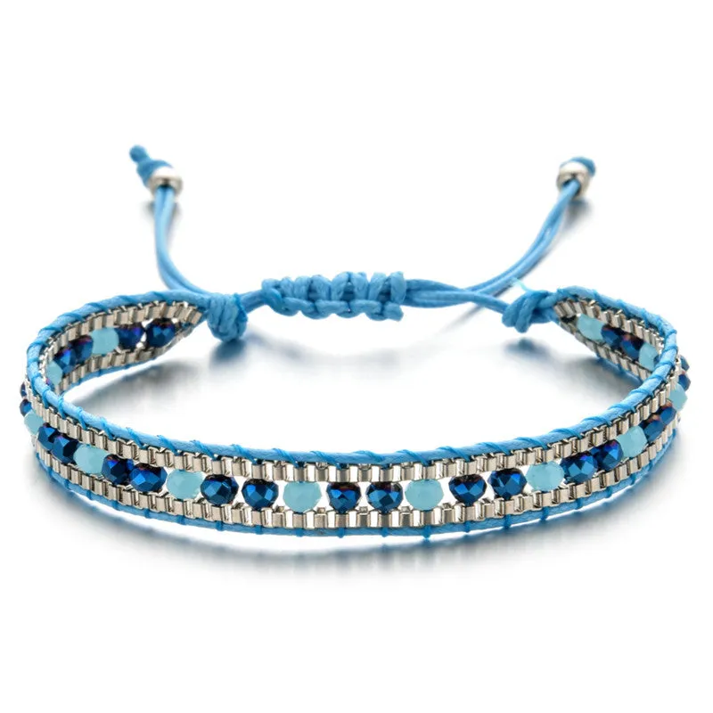 Hand-woven bracelet