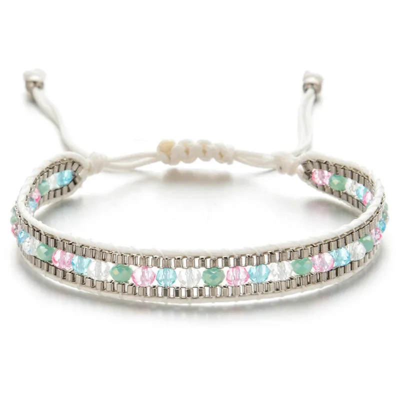 Hand-woven bracelet