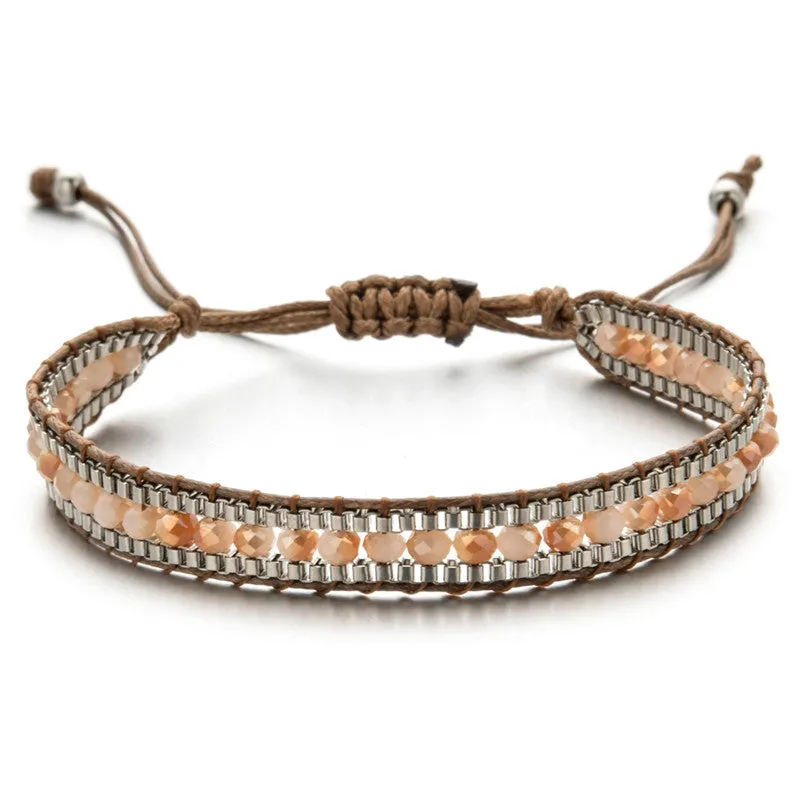 Hand-woven bracelet