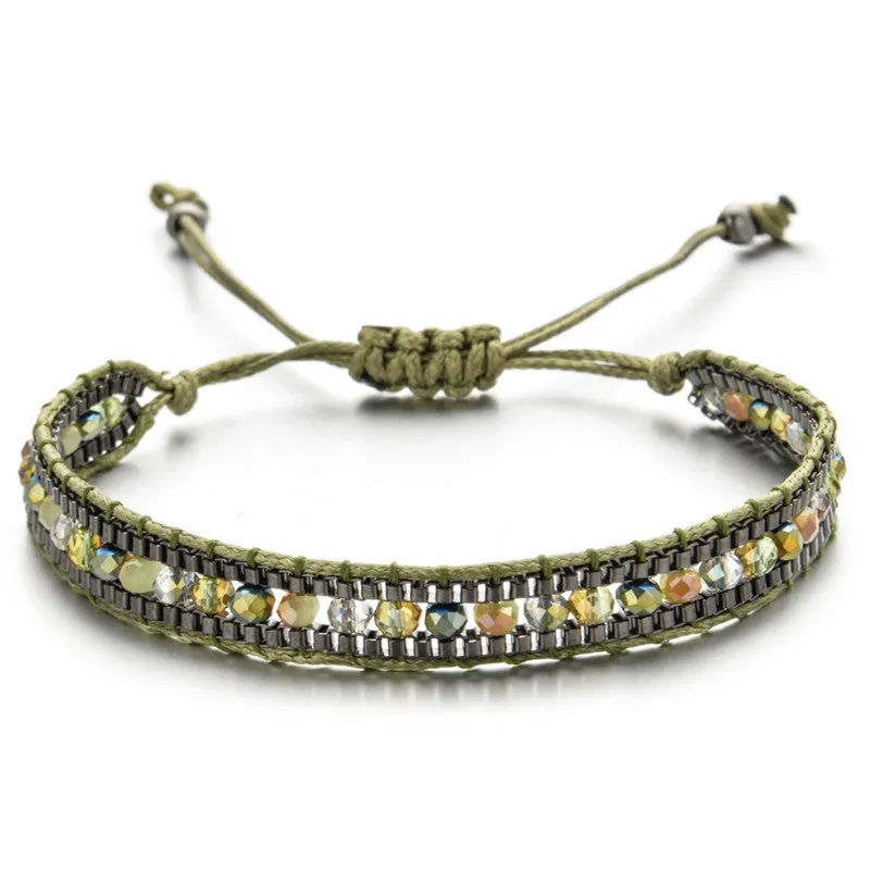 Hand-woven bracelet