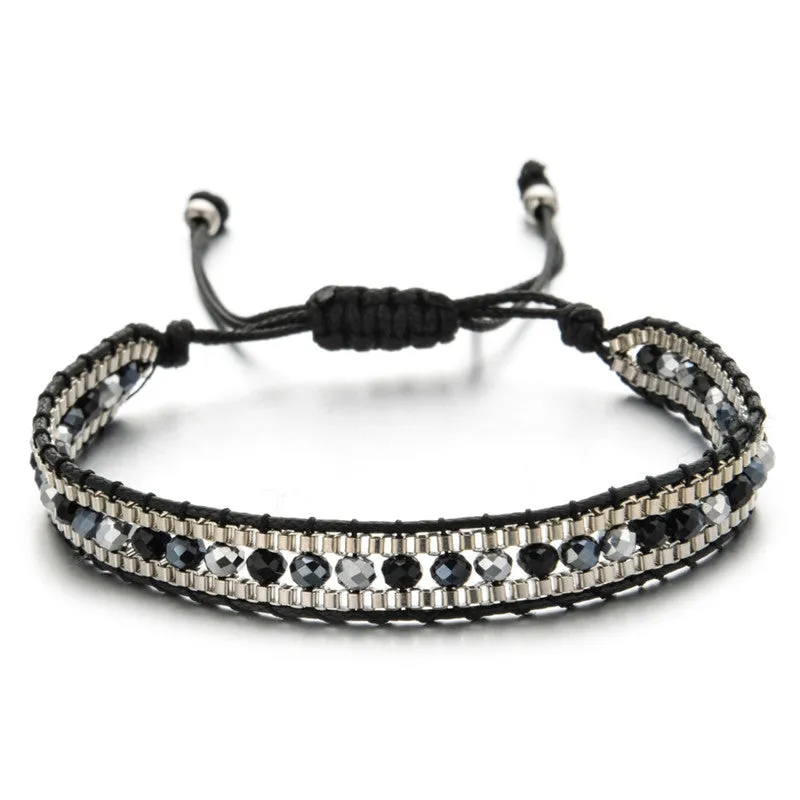 Hand-woven bracelet