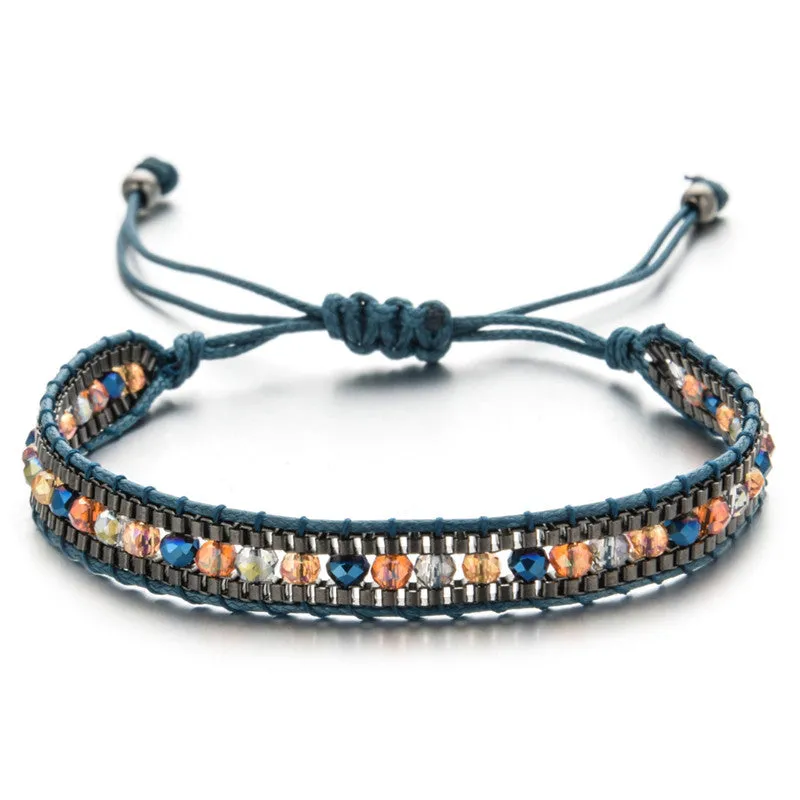 Hand-woven bracelet