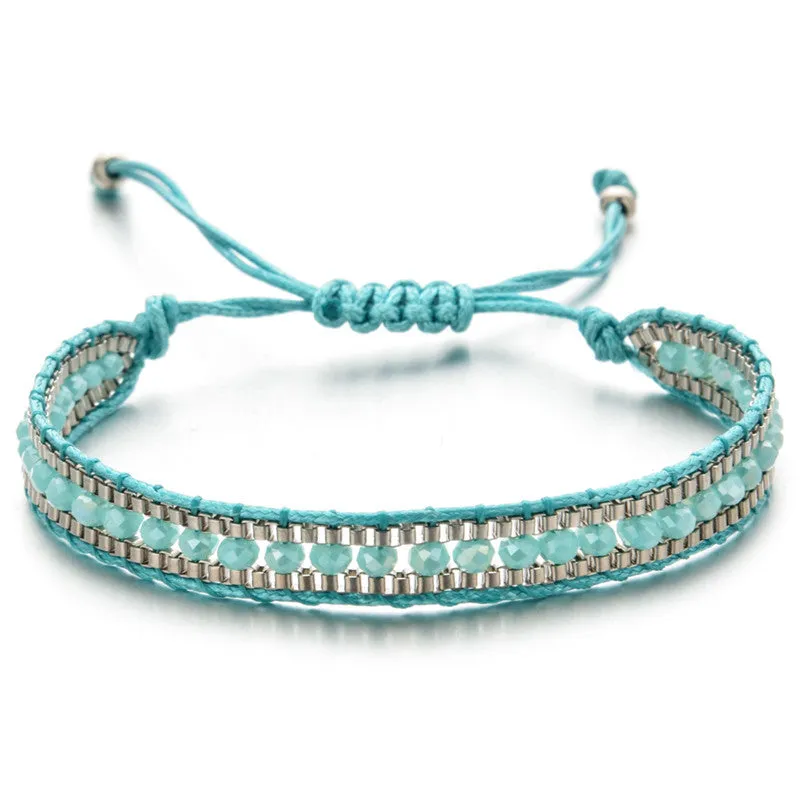 Hand-woven bracelet