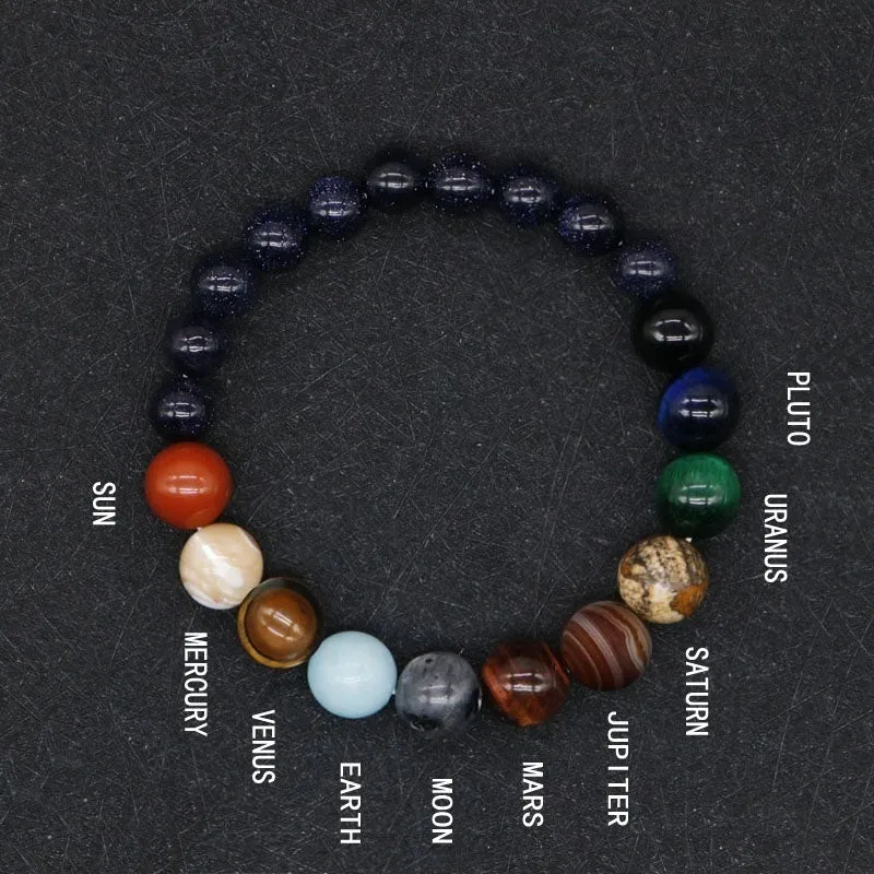 handmade bohemian natural stone cosmic bracelets!!