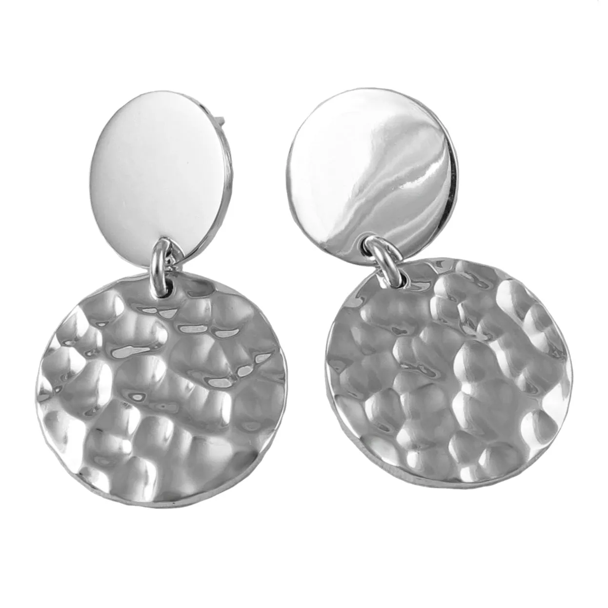 Heavy Sterling Silver Earrings