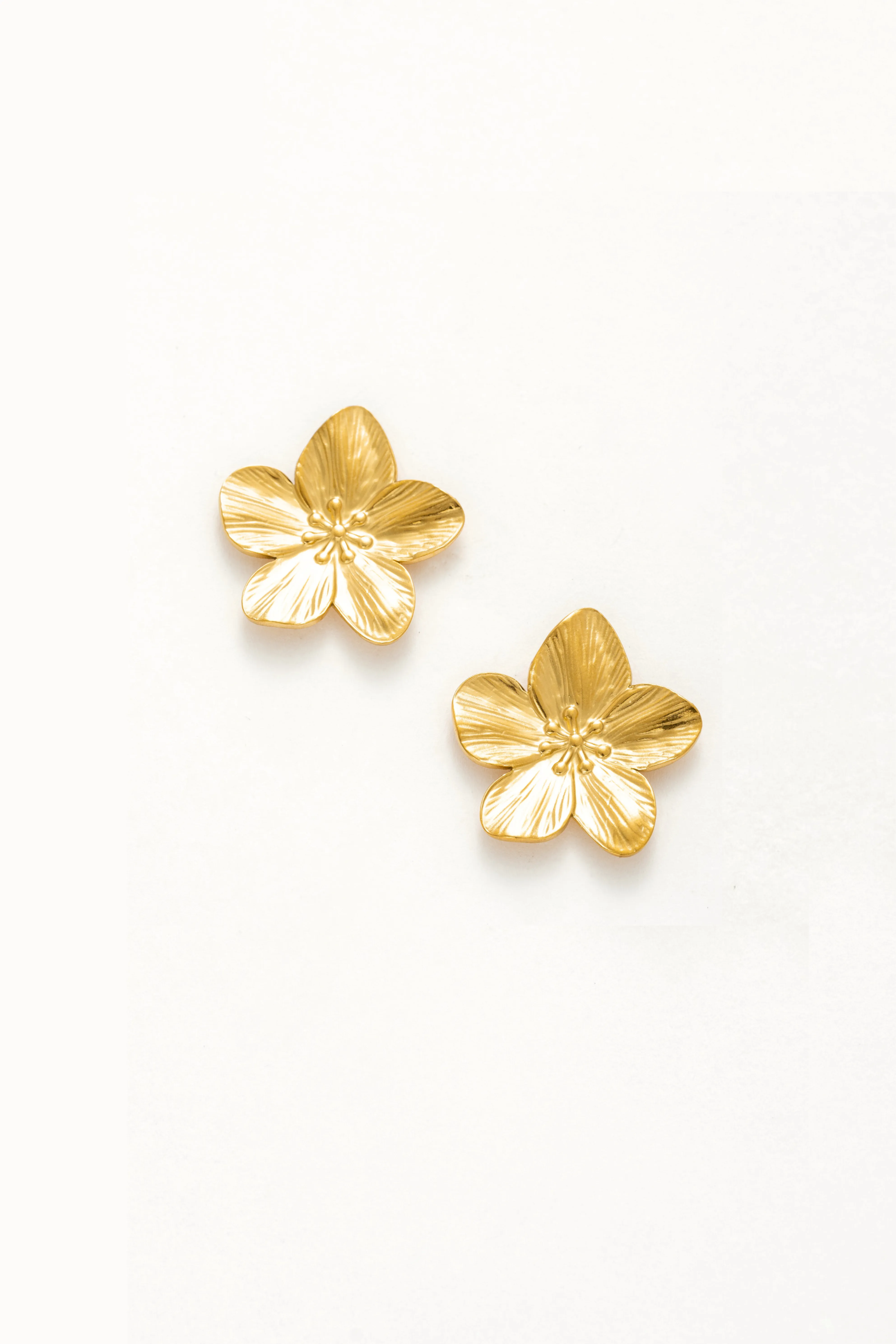 Hibiscus Stud Earrings