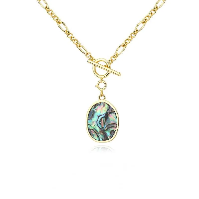 Matinee  Paua Shell Charm Neclace