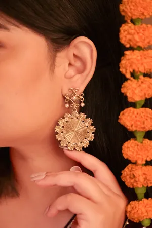 Miharu Apsara Statement Earrings