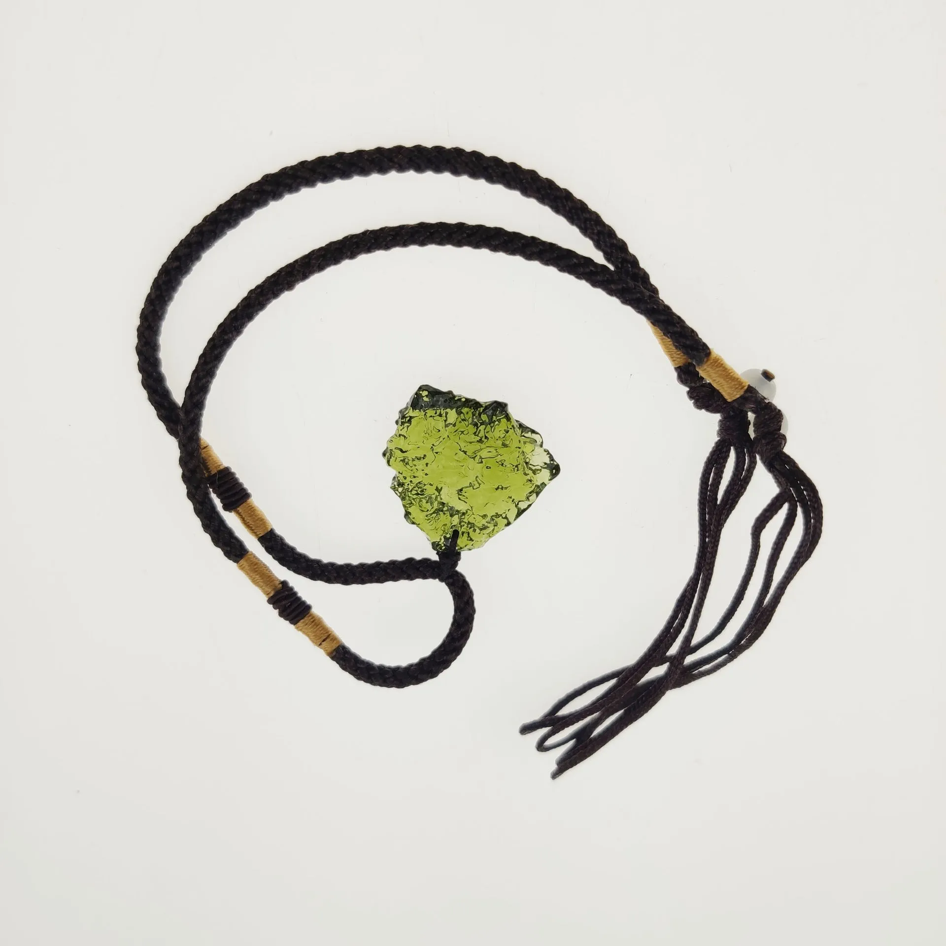 Moldavite pendant