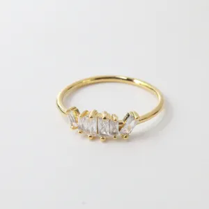 MYKO DANCING BAGUETTES RING