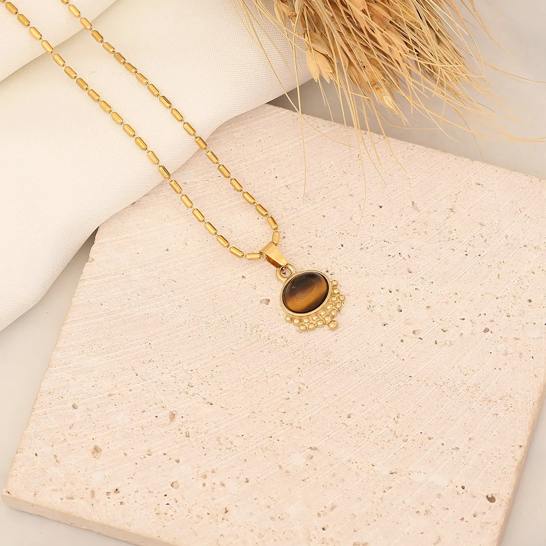 Natural Stone Handmade Necklaces