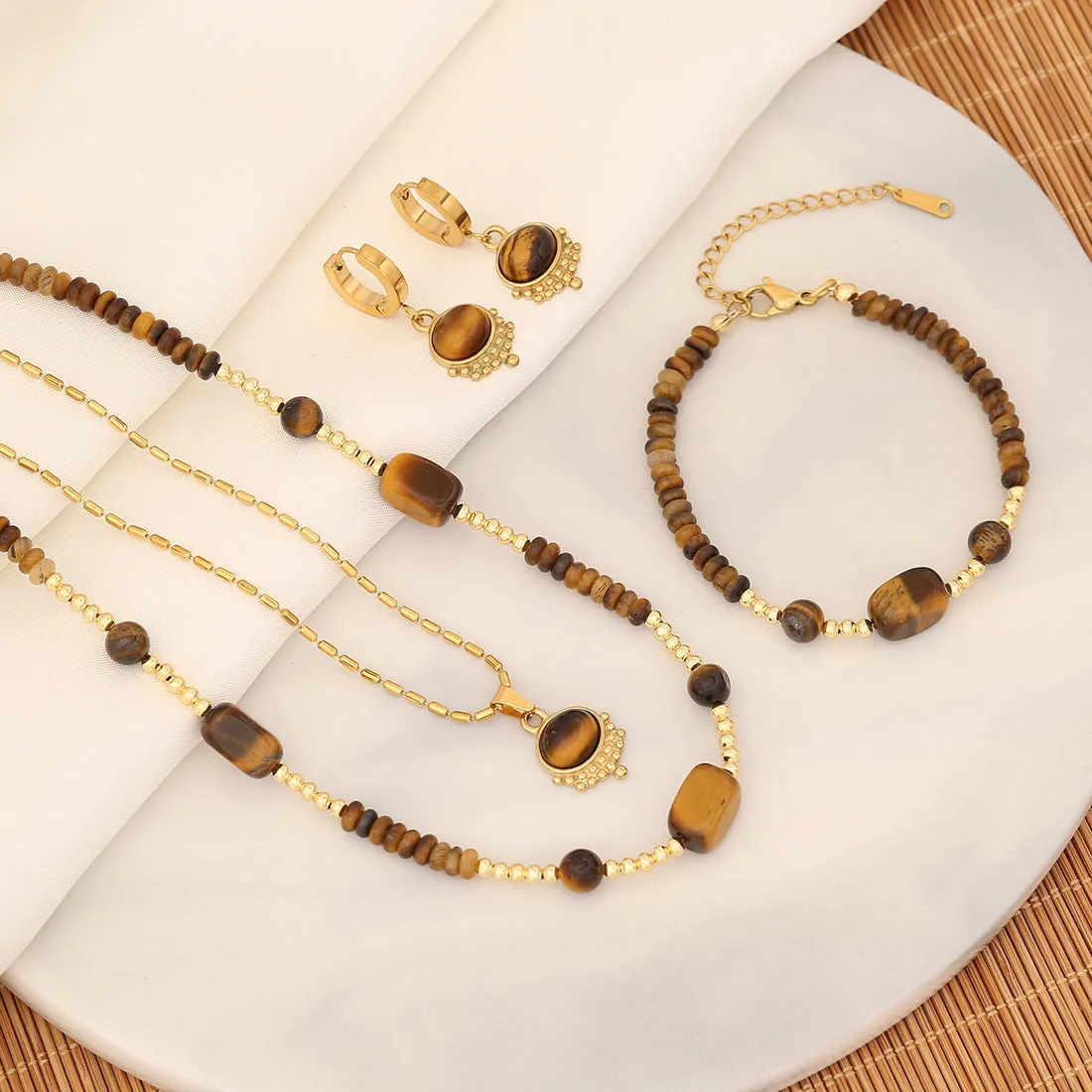 Natural Stone Handmade Necklaces