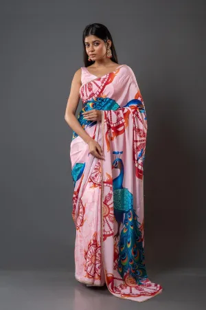 Pankh Crepe Saree