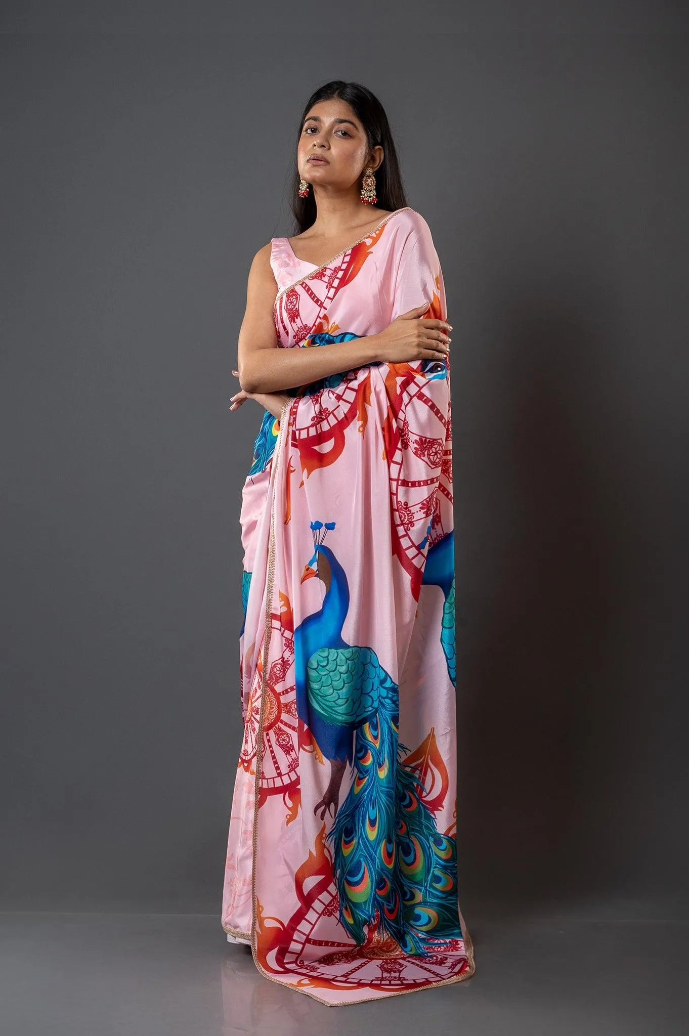 Pankh Crepe Saree