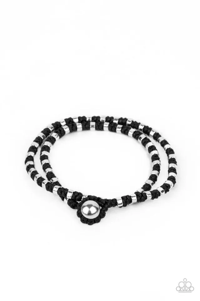 Paparazzi Bracelet ~ Ripcord - Black