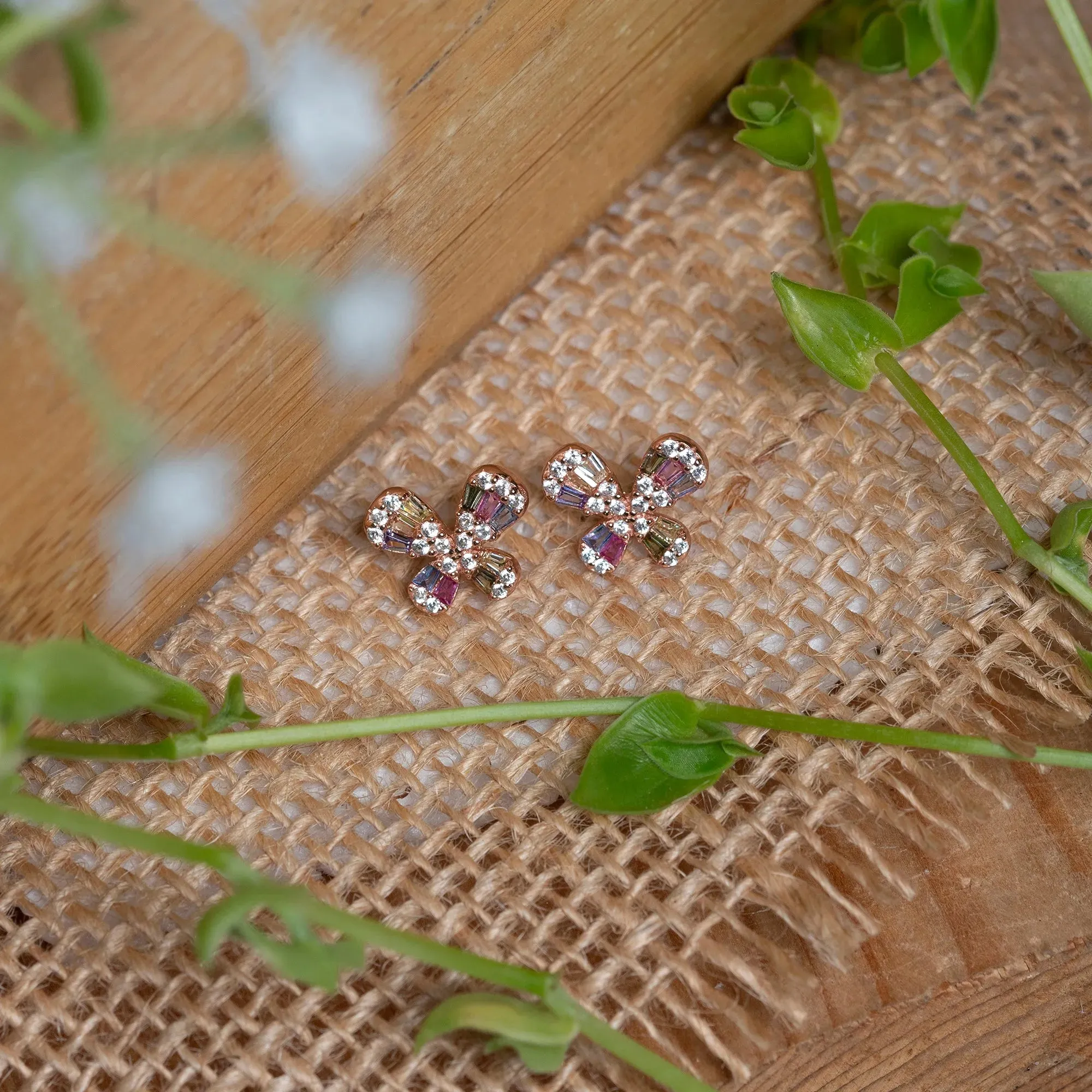 Pastel Cross Studs